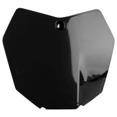 MX FRONT NUMBER PLATE - POLISPORT FOR KTM SX, SX-F, 150 XC, 200 XC 2013>2015 BLACK