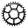 PLATEAU VTT DIRECT MOUNT POUR SRAM GX / XX1 / X01 TA DM6 32DTS 11/12V. NARROW WIDE NOIR (standard DEPORT 6mm)