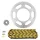 CHAIN AND SPROCKET KIT FOR APRILIA 50 SX 2012>2017  420  11x53  (Ø SPROCKET 108/123/6.5)  (OEM SPECIFICATIONS)  -AFAM-