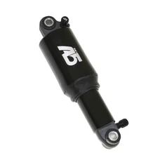 AMORTISSEUR CADRE VTT ALU AIR REGLABLE NOIR DEBATTEMENT 50mm AXE 8mm (ENTRAXE 190mm)