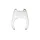 SPEEDOMETER HOLDER - 103 SP ROUND SHAPED - CHROMED