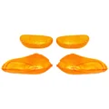 CABOCHON CLIGNOTANT SCOOT ADAPTABLE GILERA 50 STALKER AV+AR 1997>2000 ORANGE (x4) -REPLAY