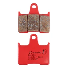 PLAQUETTE DE FREIN BREMBO POUR KAWASAKI 1400 ZZR 2006>2019> AR, 1400 GTR 2007>2016 AR, 750 ZX-7RR NINJA 1996>2002 AR / HONDA 1300 CB 1997>2003 AR, 750 SHADOW 2024> AR (ROUTE METAL FRITTE) -07KA21SP