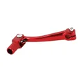 SELECTEUR DE VITESSE ADAPTABLE MINARELLI 50 AM6/MBK 50 X LIMIT, X POWER/YAMAHA 50 DTR, TZR/PEUGEOT 50 XP6 ALU ROUGE  -P2R-