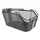 PANIER ARRIERE ACIER NID ABEILLE BASIL CENTO TECH NOIR SYSTEME MIK 2.0 SUR PORTE BAGAGE IDEAL POUR E-BIKE/VAE (L46xl34xH25cm) AVEC ECLAIRAGE LED (COMPATIBLE AVEC 157030)
