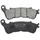 PLAQUETTE DE FREIN NEWFREN POUR HONDA 300 SH I 2006>2014 AV, 600 CB F HORNET 2007> AV, 600 CBR F 2011>2013 AV, 600 SW-T 2011>2018 AV, 1000 XLV VARADERO 2004>2011 AV (FD0385BT) (TOURING ORGANIQUE)