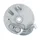 DRUM BRACKING PLATE FOR MOPED PEUGEOT 103 SPX, RCX, MVL - FRONT Ø 90mm (GRIMECA TYPE WITH SHOE BRAKE)  -SELECTION P2R-