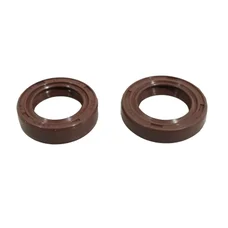 JOINT SPI EMBIELLAGE SCOOT ADAPTABLE PIAGGIO 50 ZIP 2T, TYPHOON, NRG, LIBERTY 2T, VESPA LX 2T/GILERA 50 STALKER, ICE, RUNNER, DNA (VITON) (PAIRE)  -SELECTION P2R -