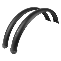 GARDE BOUE POUR VAE / E-BIKE LEADER FOX NOIR POUR TRICYLE 24" (PAIRE)