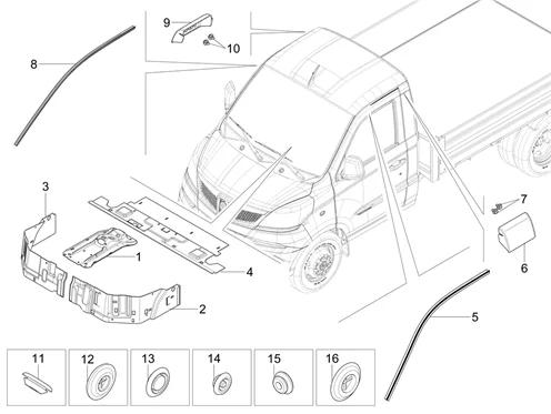 Panneaux isolants - Moulures