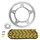 CHAIN AND SPROCKET KIT FOR APRILIA 50 RX RACING 2002>2006, RX 2002>2005  420  11x51  (Ø SPROCKET 105/120/8.5)  (OEM SPECIFICATIONS)  -AFAM-