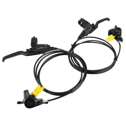 FREIN A DISQUE VTT HYDRAULIQUE MAGURA MT-C PERF NOIR AVANT ET ARRIERE 1950mm / 2400mm (KIT) (MONTAGE ATELIER)
