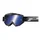 MASQUE/LUNETTES CROSS PROGRIP 3204 NOIR MAT ECRAN MIROIR ARGENT ANTI-RAYURES/ANTI U.V./ANTI-BUEE (HOMOLOGUE CE-EN-N° AC-14063 REV.1)