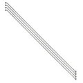 STAINLESS SPOKE- SILVER FOR EBIKE Ø 2,0mm -  Ø  2,3mm  L 305mm SAPIM "J BEND" WITH NUTS (SOLD PER 4)