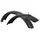 GARDE BOUE VTT FAT BIKE / 20" ROTO NOIR (VENDU A LA PAIRE) - AVEC 2 TRINGLES + FIXATIONS