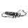 POT SCOOT TECNIGAS NEXT R VERNI POUR MBK 50 NITRO/YAMAHA 50 AEROX (SILENCIEUX ALU NOIR)