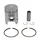 PISTON FOR SCOOT SYM 50 JET 2STROKE/DAELIM 50 S-FIVE, E-FIVE (PIN Ø12 - Ø 39)  -SELECTION P2R-