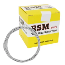 CABLE D'EMBRAYAGE MOTO 8x9  DIAM 2.0mm (20/10)  Lg 1,80M  (BOITE DE 10)