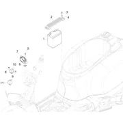 Relais - Batterie - Avertisseur sonore