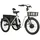 TRICYCLE ELECTRIQUE/VAE CITY LEADER FOX 24" LOVELO 2025 MIXTE BLANC BRILLANT 3V SHIMANO NEXUS MOTEUR ROUE AV BAFANG 36V 45Nm BATTERIE 16,7Ah (AVEC DIFFERENTIEL)