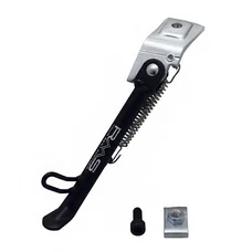 BEQUILLE SCOOT LATERALE ADAPTABLE PIAGGIO 50 ZIP 1995>1999, SFERA, QUARTZ NOIR  -SELECTION P2R-