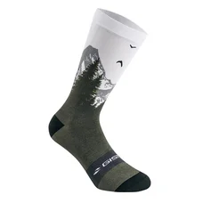 CHAUSSETTES/SOCQUETTES ETE GIST BLANC MONTAGNE 43/47 ECOLOGIQUE - HAUTEUR 20cm   (PAIRE)  -5863