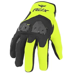 GANTS CROSS ADX VEGAS NOIR/JAUNE FLUO T10 (L) (HOMOLOGUE EN 13594:2015)
