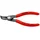 PINCE A CIRCLIPS INTERIEUR PRO KNIPEX 130mm DIAM CIRCLIPS 8 A 13mm GRIS ANTIROUILLE POINTE 0,9mm (COUDEE)  (48 21 J01)  -MADE IN GERMANY-