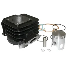 CYLINDRE SCOOT ARTEK K1 FONTE POUR MBK 50 BOOSTER, STUNT/YAMAHA 50 BWS, SLIDER