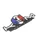 AUTOCOLLANT/STICKER KRM PRO RIDE 170x80 mm BLEU, BLANC, ROUGE (VENDU A L'UNITE)