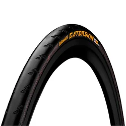 TYRE FOR ROAD BIKE- 700 X 28 CONTINENTAL GATORSKIN BLACK - ANTI PUNCTURE PROTECTIVE LAYER 300g 180TPI-FOLDABLE-(28-622) SAME TECHNOLOGY AS GP-4SEASON