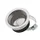 FILTRE/CORNET DE CARBU VOCA BELL MOUTH DIAM 48 mm CHROME