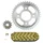 KIT CHAINE ADAPTABLE MASH 125 SEVENTY FIVE E4 2017>2020, CAFE RACER 2017>2019, SCRAMBLER 2017, SEVENTY 2017  428  13x42  (DEMULTIPLICATION ORIGINE)  -AFAM-