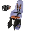 PORTE BEBE/SIEGE ENFANT ARRIERE POLISPORT A FIXER SUR PORTE BAGAGE FIXATION ETAU MINIA VIOLET (9 A 22Kgs) HOMOLOGUE EN 14344 (BOITE CARTON INDIVIDUELLE)