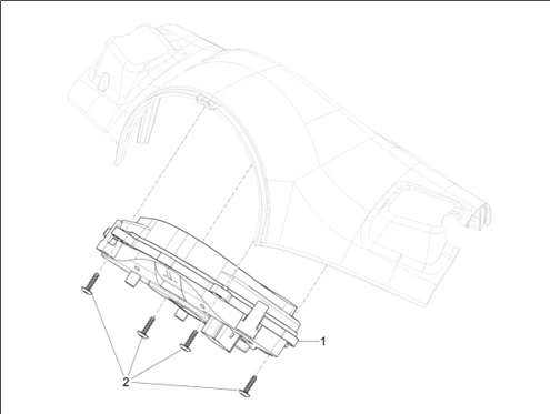 Groupe instruments - Cruscotto