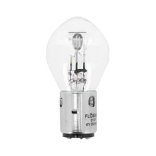 LIGHT BULB  6V 35/35W STANDART S2 FOOT BA20D CLEAR (HEADLIGHT) (SOLD PER UNIT)  -FLOSSER-