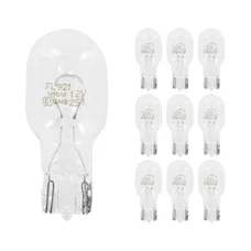 AMPOULE/LAMPE STANDARD 12V 16W CULOT W2,1x9,5d NORME W16W T15 WEDGE (FEU DE POSITION-CLIGNOTANTS) (BOITE DE 10)  -FLOSSER-