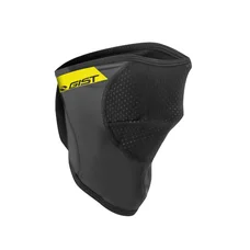 CACHE COU / TOUR DE COU GIST INSIDE HIVER THERMODRESS NOIR DECO JAUNE FLUO  -5480