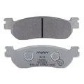 PLAQUETTE DE FREIN NISSIN POUR MBK 250 SKYLINER 2000>2003, 400 SKYLINER 2004> AR / YAMAHA 125 XMAX 2013>2017, 250 XMAX 2011>2016 AR, 600 YZF-R6 1999>2002 AR (2P-266NS) (SEMI METAL)
