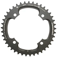 CHAINRING FOR MTB-FOR DOUBLE- 41T.  Ø120 2X10 OUTER BLACK CT2 STRONGLIGHT -4 ARMS- 10 Speed FOR 27T.  "INNER"  -Thickness 5 mm