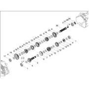 Boîte de vitesses - engrenages