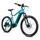 VELO ELECTRIQUE/VAE VTT 27,5 LEADER FOX KENT 2025 HOMME BLEU CLAIR 9V MOTEUR CENTRAL BAFANG M510 36V 95Nm BATTERIE 20Ah (17,5'' - H44.5cm - TAILLE M - POUR ADULTE DE 168cm à 178cm)