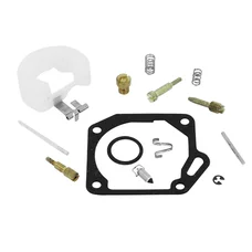 NECESSAIRE/KIT REPARATION CARBURATEUR SCOOT ADAPTABLE PEUGEOT 50 TKR, SPEEDFIGHT, BUXY, ELYSEO, TREKKER/KYMCO 50 AGILITY, DINK, PEOPLE 2T (TYPE TK) (POCHETTE 14 PIECES)  -P2R-