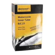 CHAMBRE A AIR 21''  2.50-21, 2.75-21, 70/100-21, 80/80-21, 80/90-21, 90/80-21 CONTINENTAL B/C 21 VALVE TR4