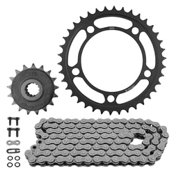 KIT CHAINE ADAPTABLE HONDA 750 X-ADV 2017> 520 17x38 (DIAM COURONNE 112/138/12.5) (DEMULTIPLICATION ORIGINE) -JT SPROCKETS/DID