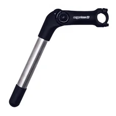 QUILL STEM FOR URBAN BIKE-  ERGOTEC OCTOPUS - ADJUSTABLE FOR BAR Ø 25.4mm L 110mm BLACK (stem tube 230mm)