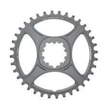 CHAINRING FOR MTB-FOR SINGLE- 36T. "DIRECT MOUNT" BLACK -ALUMINIUM- HT3 STRONGLIGHT FOR SRAM XX1-X01-X1-X0-X9 11 Speed (OFFSET 6mm)