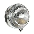 PHARE/PROJECTEUR CYCLO ADAPTABLE MBK 51 SWING ROND NOIR  -SELECTION P2R-