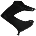 CARENAGE/CACHE RESERVOIR 50 A BOITE ADAPTABLE DERBI 50 SENDA 1994>2010 NOIR BRILLANT DROIT  -P2R-