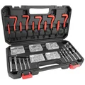 OUTIL REPARATION FILETAGE TYPE HELICOIL TARAUD/FORET/INSERT FILET/FILET RAPPORTE M5, M6, M8, M10, M12 (COFFRET 131 PIECES) -P2R